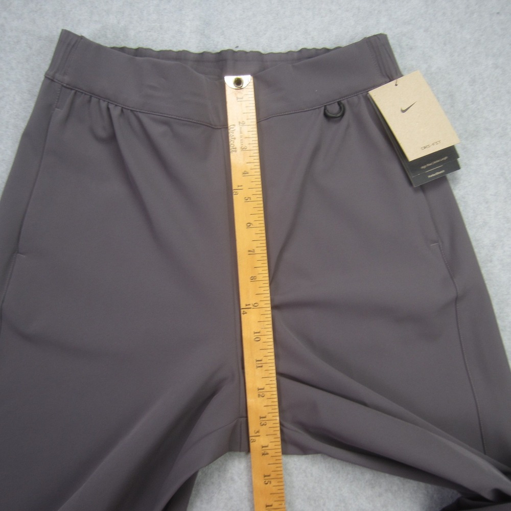 Nike Pants Womens Small Gray Dri-Fit 24.7 Ankle High Rise Barrel Leg Stretch - Picture 10 of 16